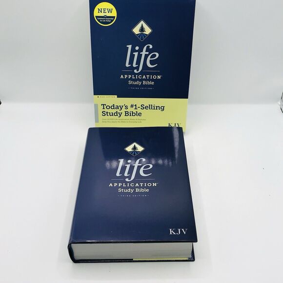 KJV Life Application Study Bible, Third Edition Red Letter, Hardcover Brand NEW - Picture 1 of 8